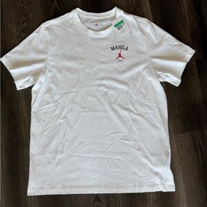 Manila x Jordan Short-Sleeve T-Shirt - White men size XL